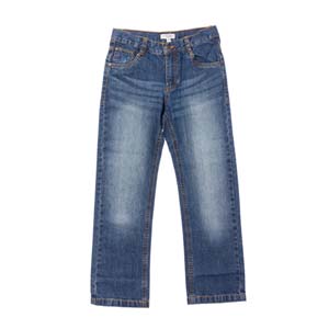 Брюки текстильные джинсовые для мальчиков, Play Today ― Топтыга