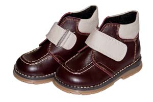 Ботинки Tаши-орто утепленные, коричневая кожа, липучка, р.20-24 ― Топтыга